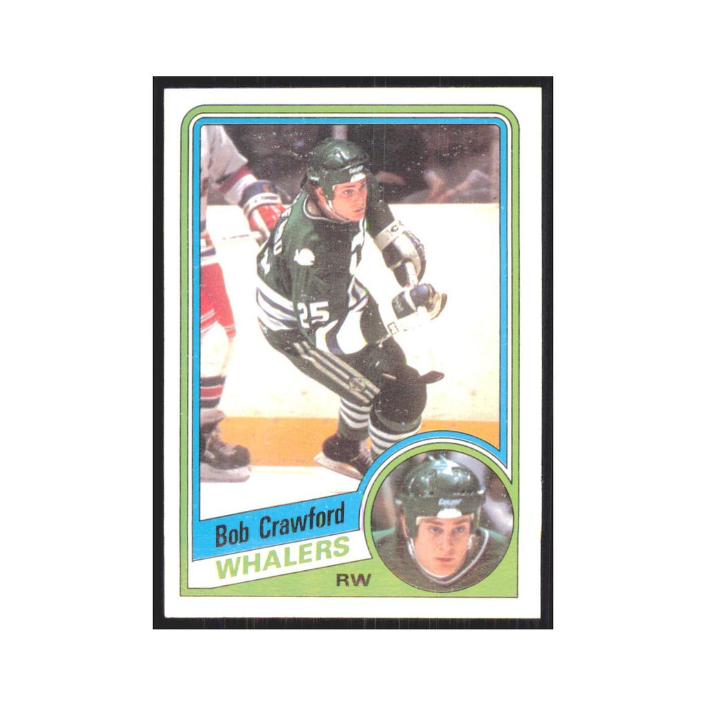 1984 Topps Bob Crawford Hartford Whalers #53