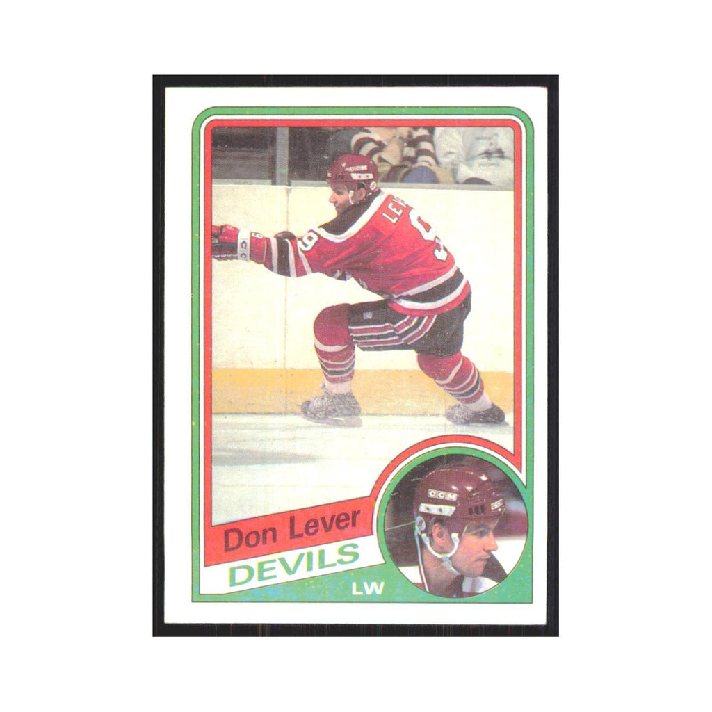 1984 Topps Don Lever New Jersey Devils #86