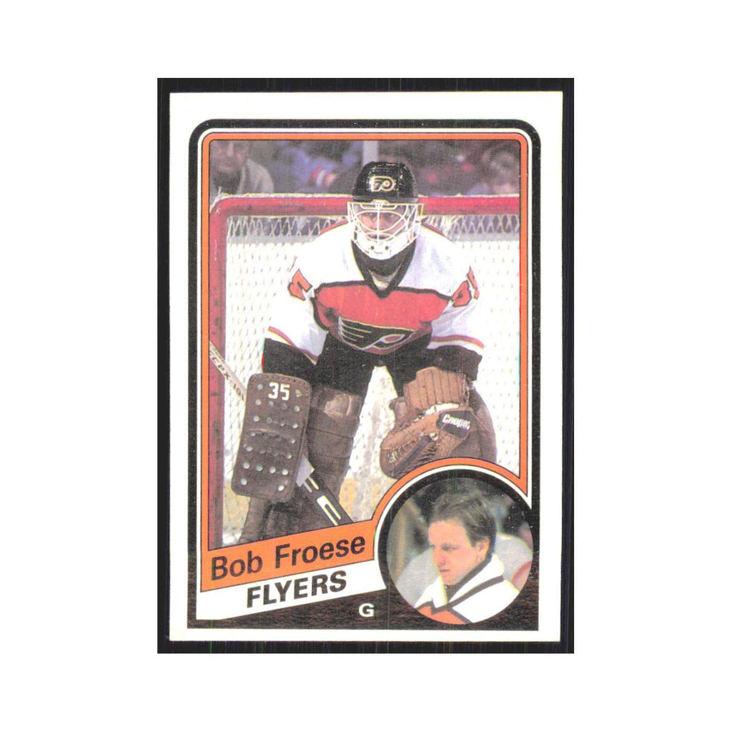 1984 Topps Bob Froese Philadelphia Flyers #117