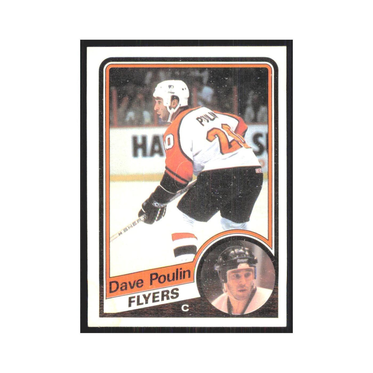 1984 Topps Dave Poulin Philadelphia Flyers #120