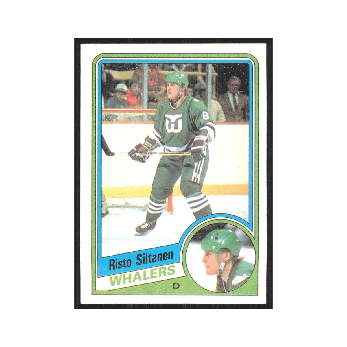 1984 Topps Risto Siltanen Hartford Whalers #61