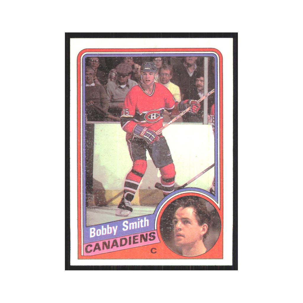 1984 Topps Bobby Smith Montreal Canadiens #83