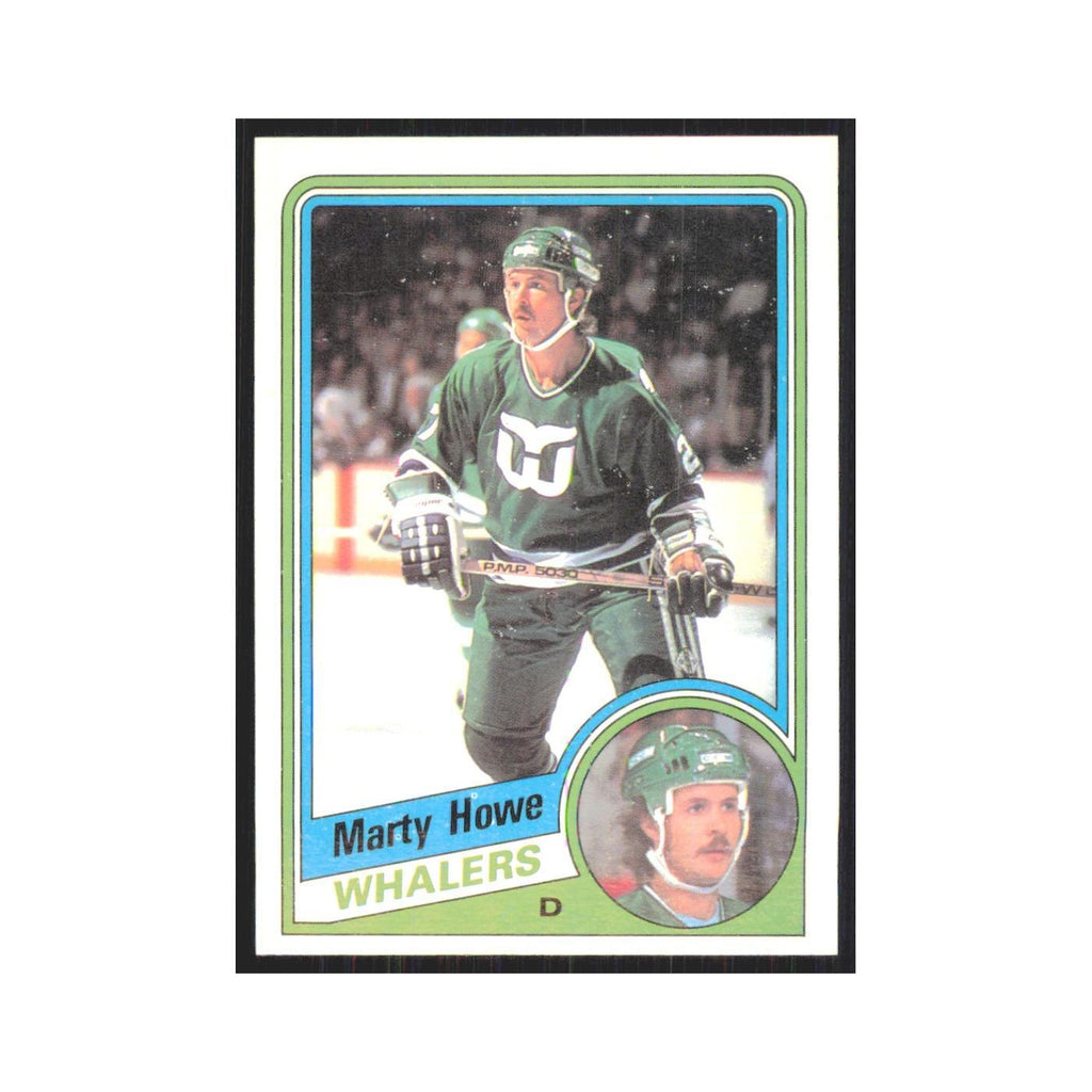 1984 Topps Marty Howe Hartford Whalers #55
