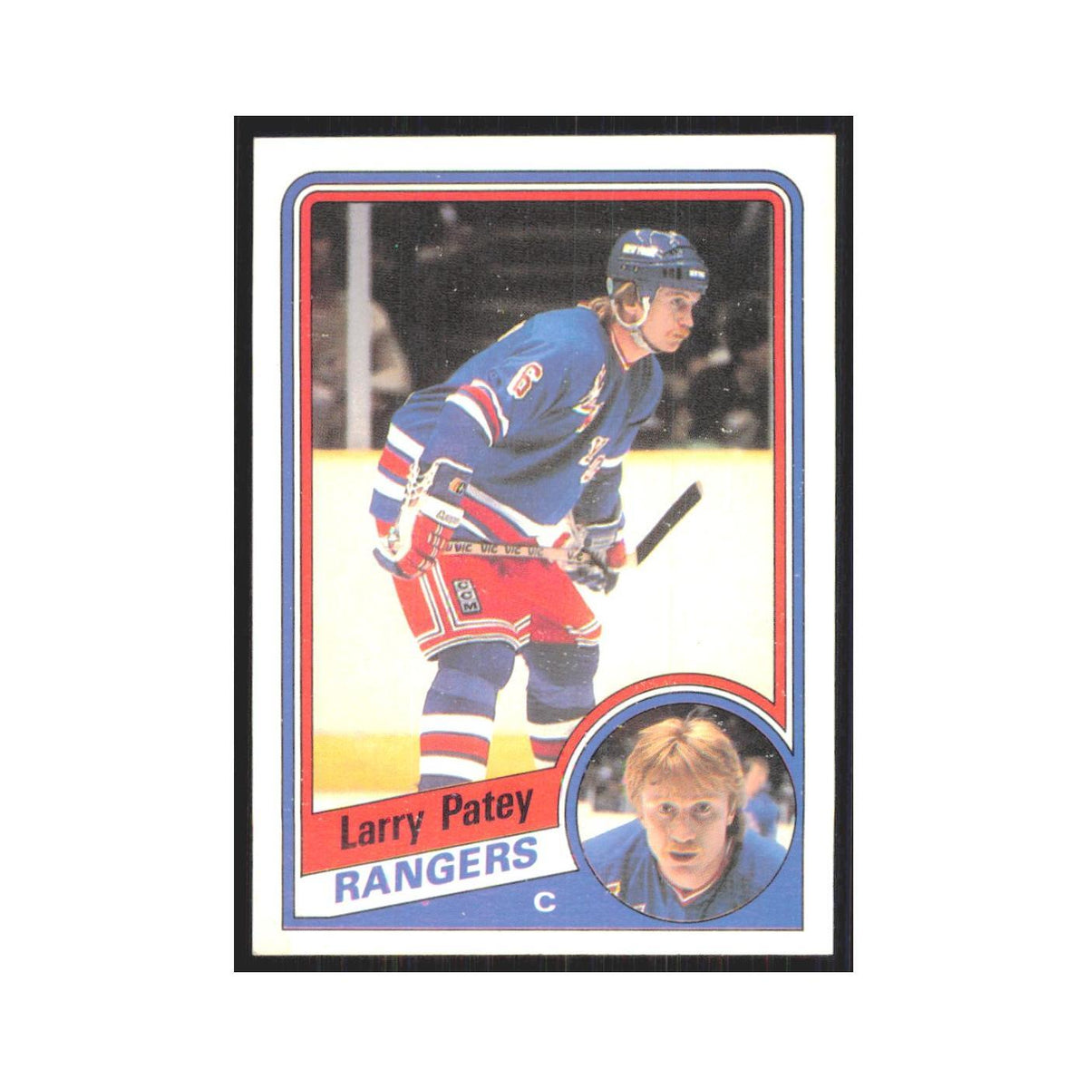 1984 Topps Larry Patey New York Rangers #111