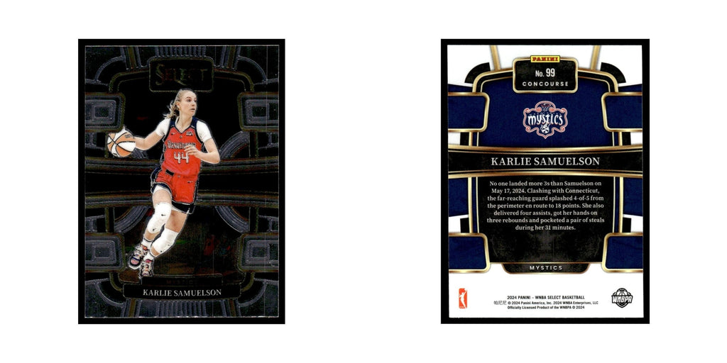 Karlie Samuelson 2024 Panini WNBA Select #99 Washington Mystics NM
