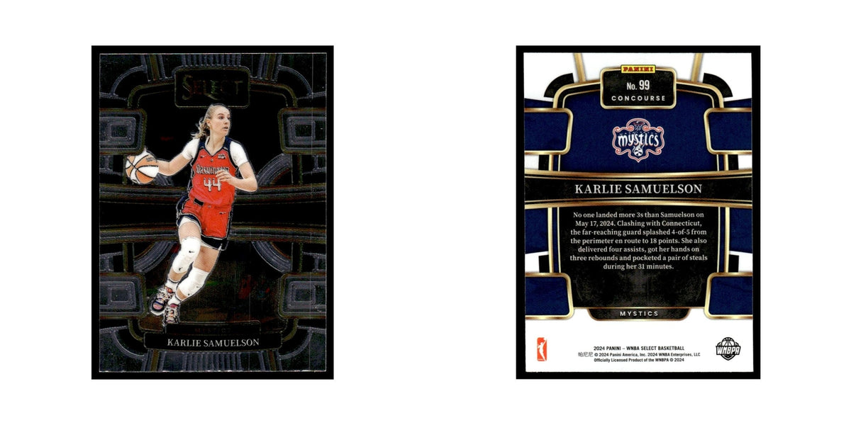 Karlie Samuelson 2024 Panini WNBA Select #99 Washington Mystics NM