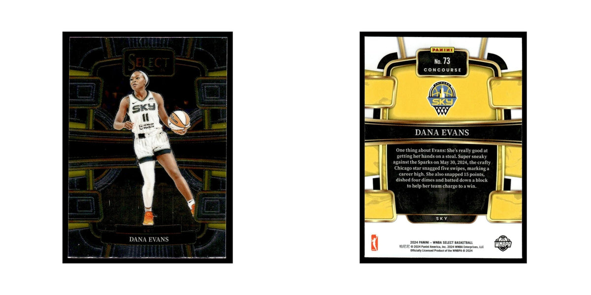 Dana Evans 2024 Panini WNBA Select #73 Chicago Sky Basketball Card NM