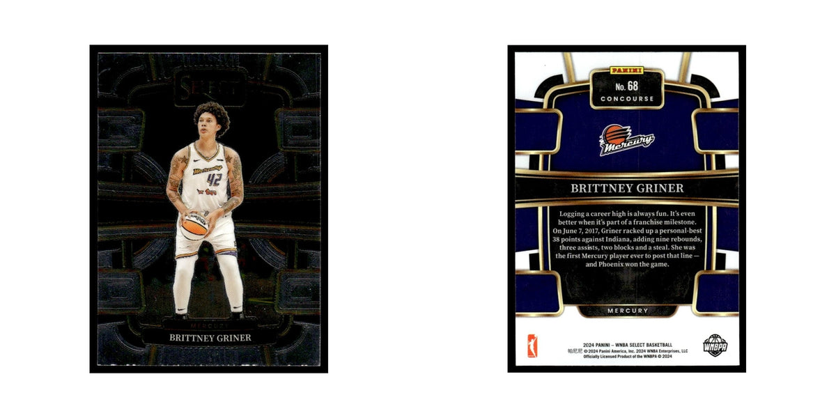 Brittney Griner 2024 Panini WNBA Select #68 Phoenix Mercury Basketball Card NM