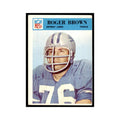 1966 Philadelphia (damaged) Roger Brown Football Cards #67