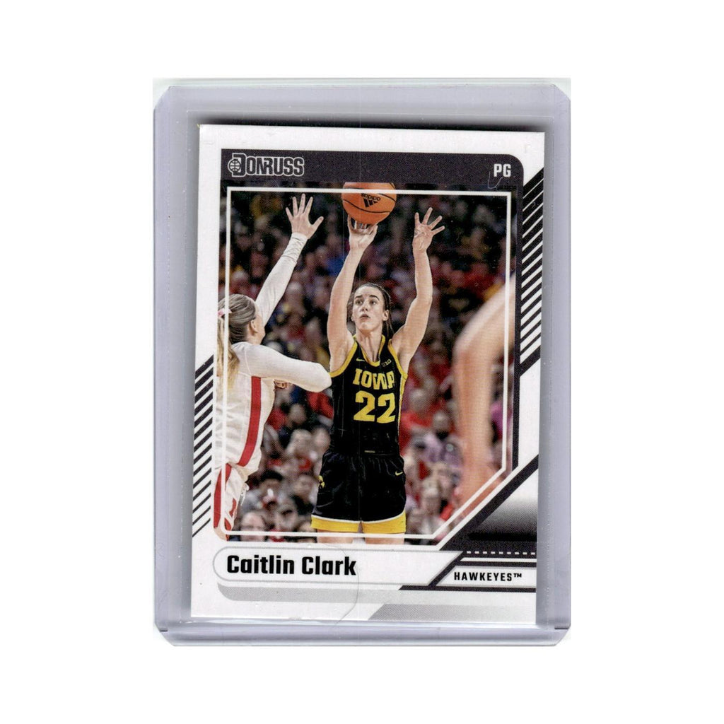 Caitlin Clark 2024 Donruss Caitlin Clark Collection #9 Iowa Hawkeyes NM