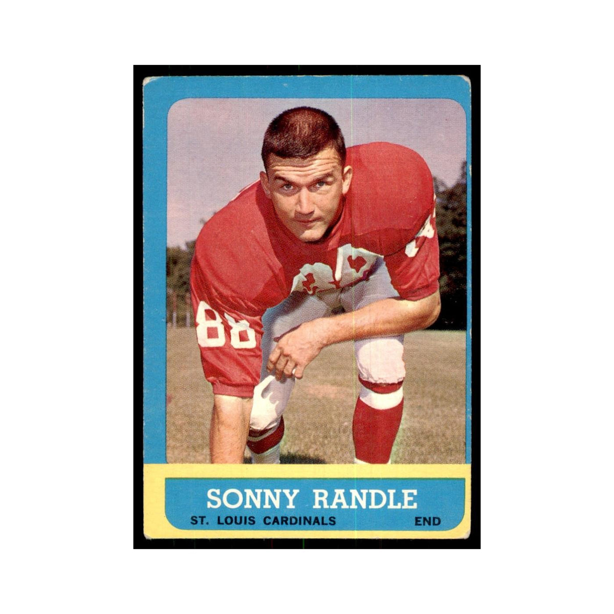 1963 Topps Sonny Randle Football Cards #149