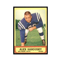 1963 Topps Alex Sandusky Football Cards #6