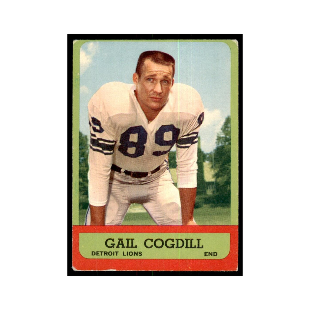 1963 Topps Gail Cogdill Football Cards #28