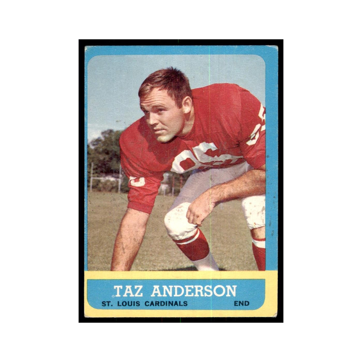 1963 Topps Taz Anderson Football Cards #151