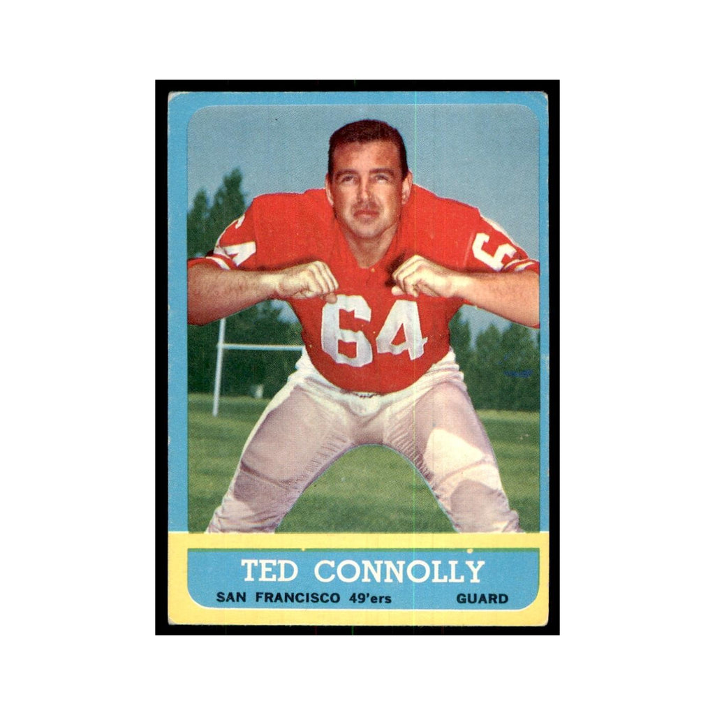 1963 Topps Ted Connolly Football Cards #139