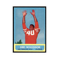 1963 Topps Abe Woodson Football Cards #141