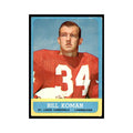 1963 Topps Bill Koman Football Cards #154
