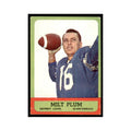 1963 Topps Milt Plum Football Cards #25