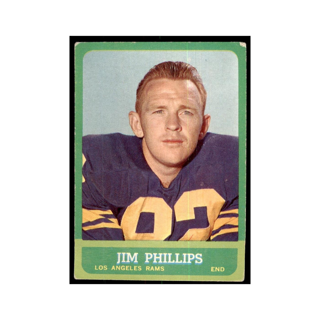 1963 Topps Jim Phillips Football Cards #41