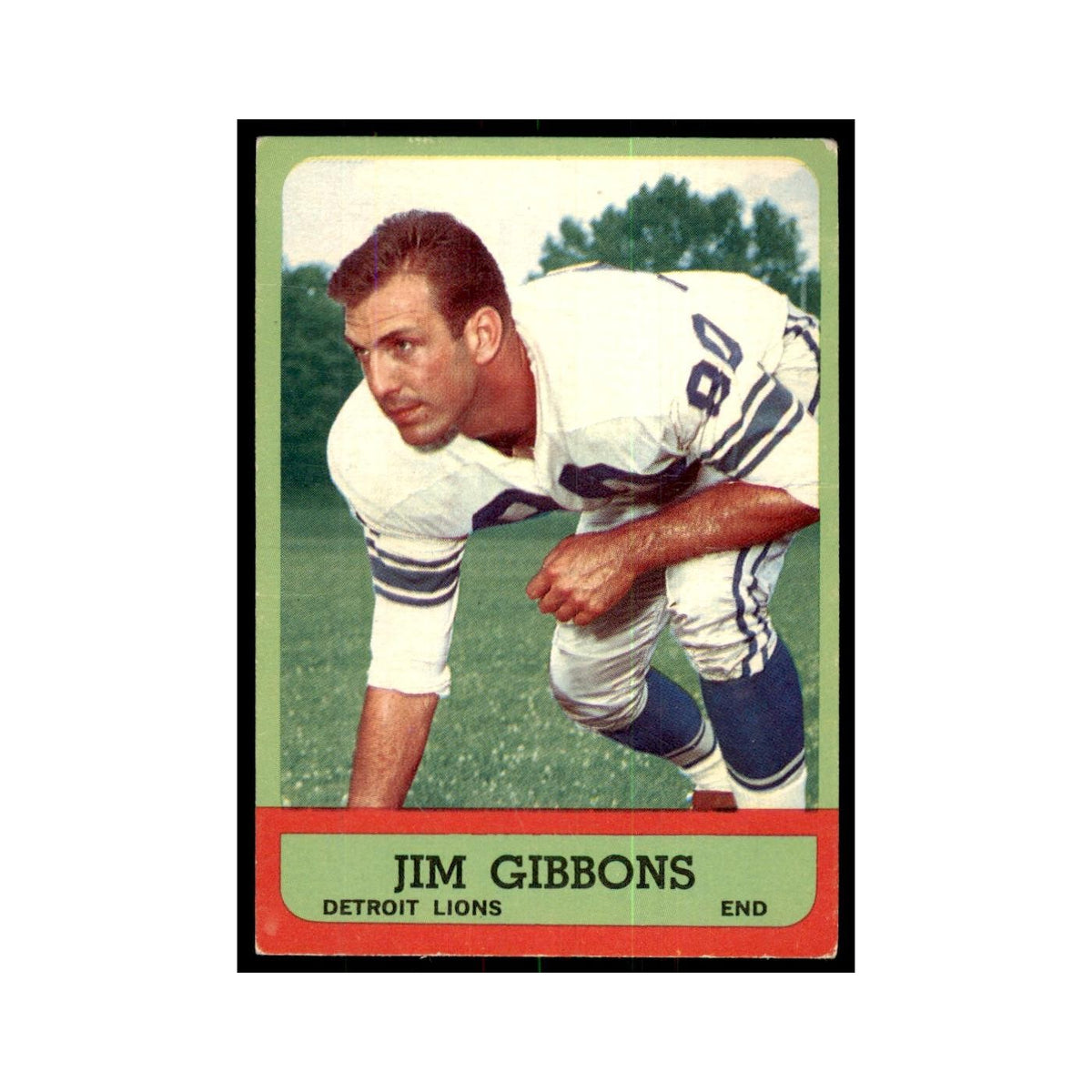 1963 Topps Jim Gibbons Football Cards #30