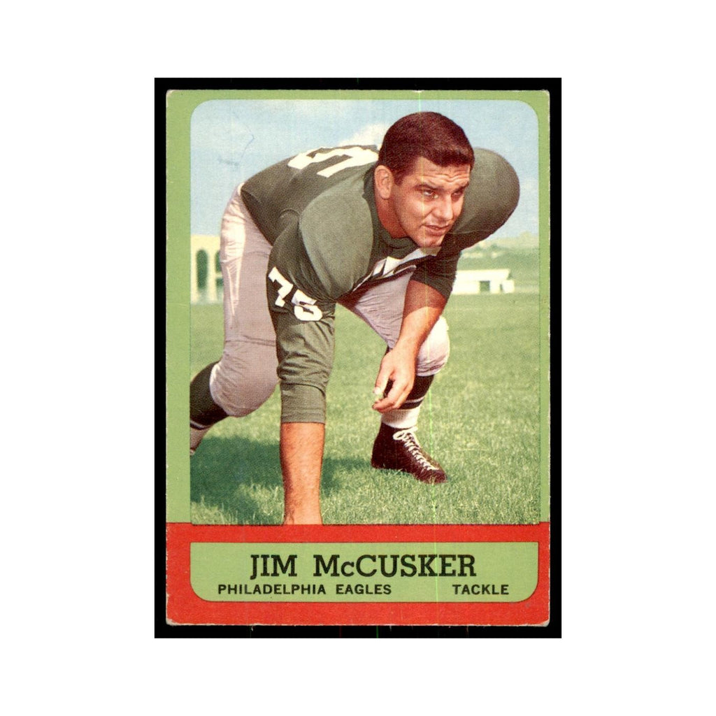 1963 Topps Jim McCusker Football Cards #116