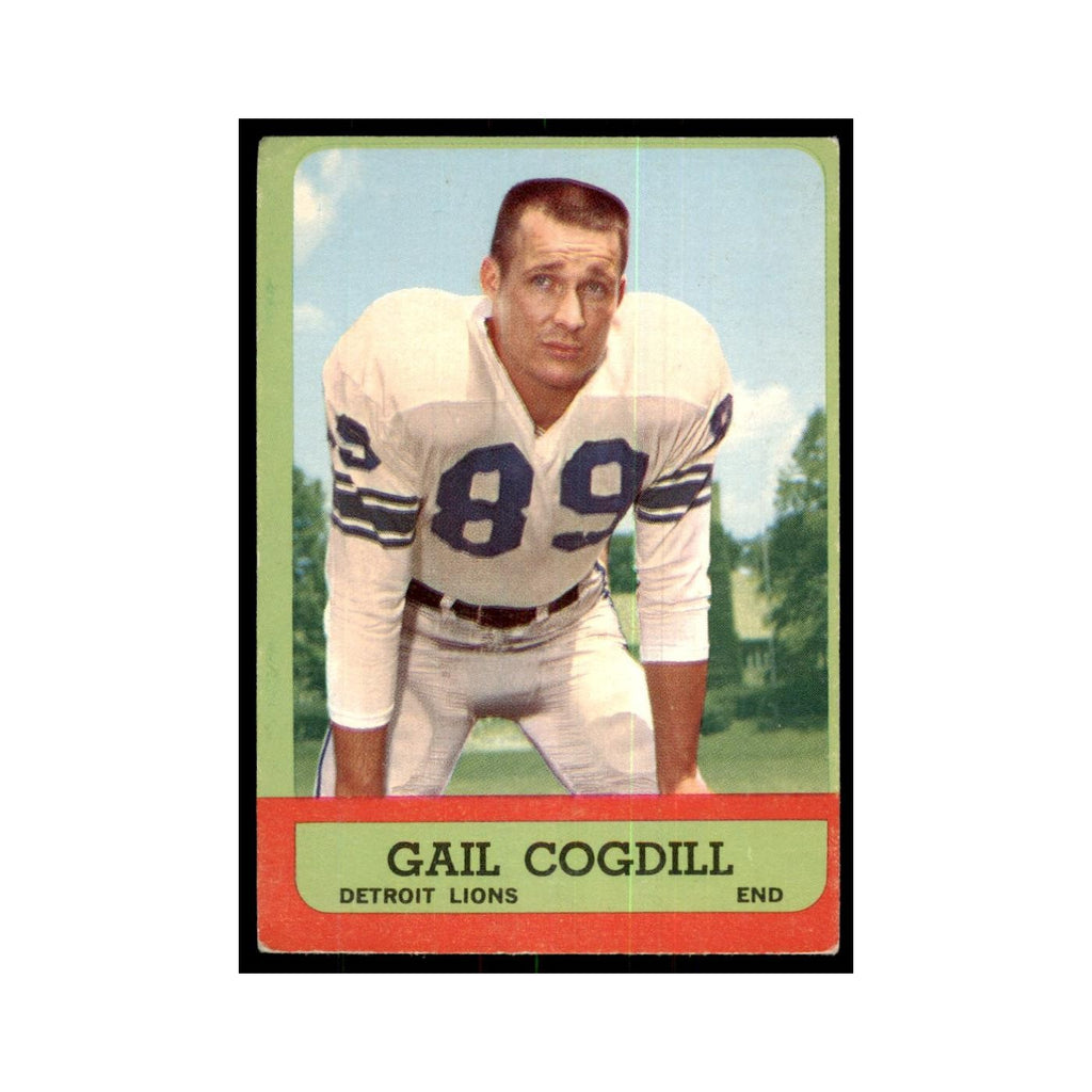1963 Topps Gail Cogdill Football Cards #28