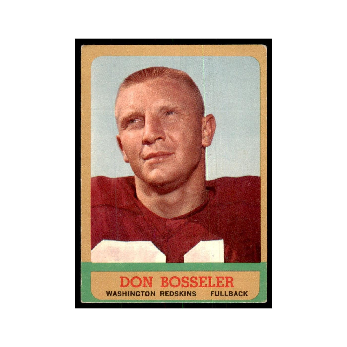 1963 Topps Don Bosseler Football Cards #162
