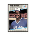 1989 Fleer Fred McGriff Blue Jays #240