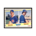 1989 Fleer Mike Capel/Drew Hall RC #643