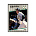 1989 Fleer Jose Canseco Athletics #5