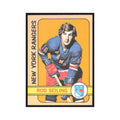 1972 Topps (damaged) Rod Seiling New York Rangers #149