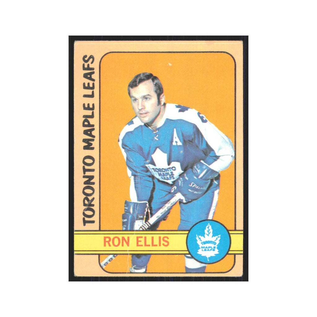 1972 Topps (damaged) Ron Ellis Toronto Maple Leafs #152