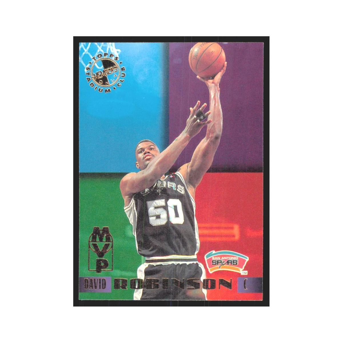 1995 Stadium Club Members Only David Robinson Spurs #34