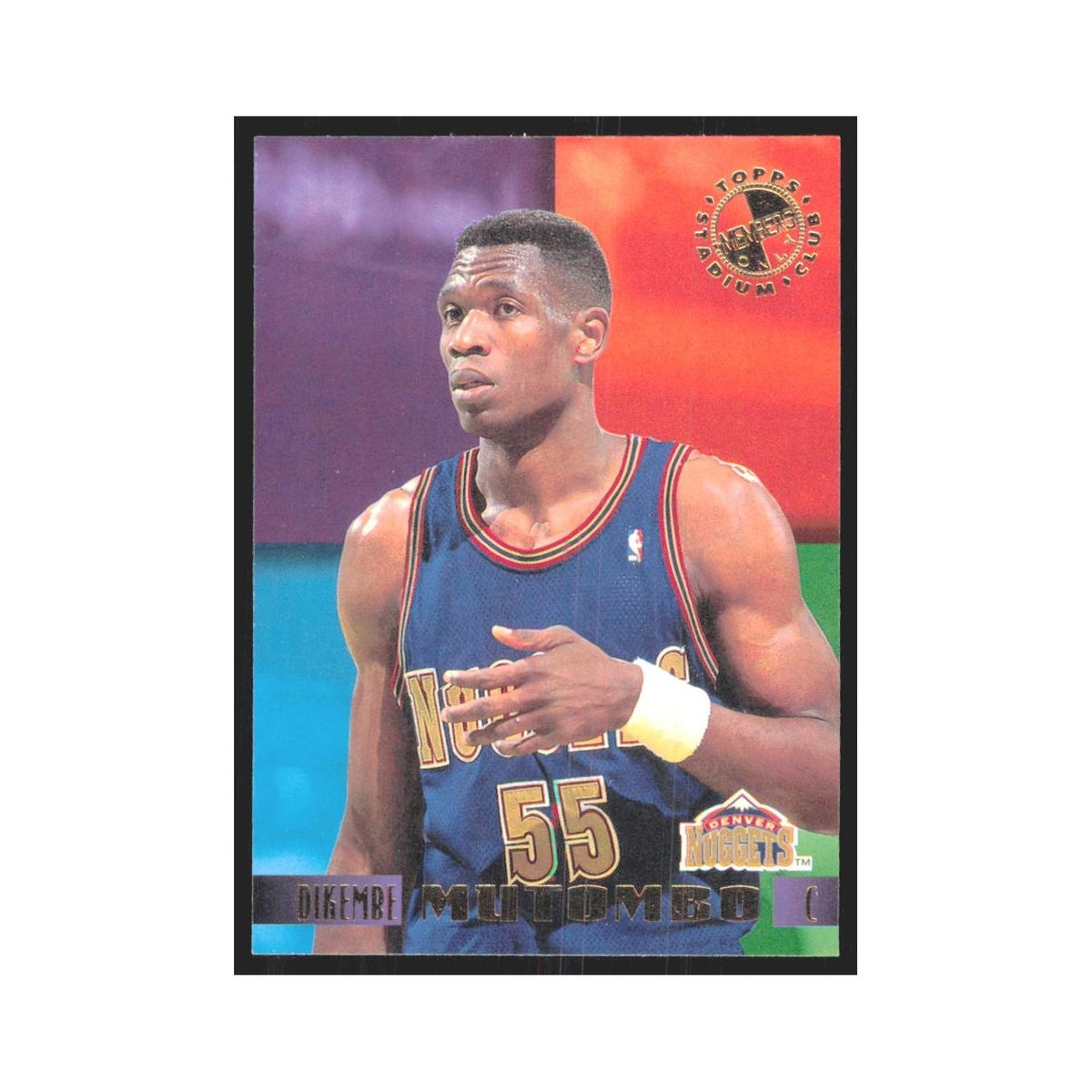 1995 Stadium Club Members Only Dikembe Mutombo Nuggets #29