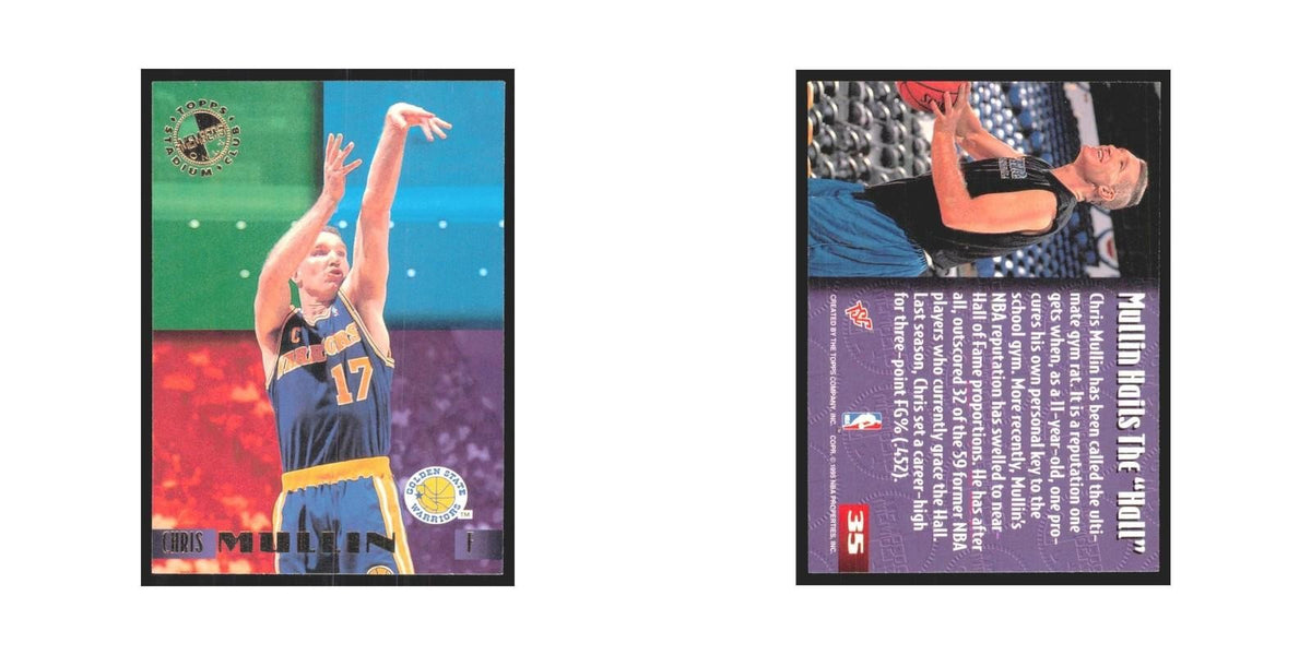 1995 Stadium Club Members Only Chris Mullin Golden State Warriors #35