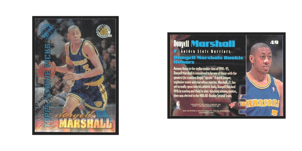 1995 Stadium Club Members Only Donyell Marshall Golden State Warriors #49