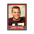 1963 Topps (damaged) Johnny Morris Football Cards #63