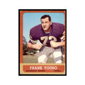 1963 Topps (damaged) Frank Youso Football Cards #102