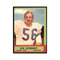 1963 Topps (damaged) Joe Schmidt Football Cards #35