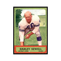1963 Topps (damaged) Harley Sewell Football Cards #29