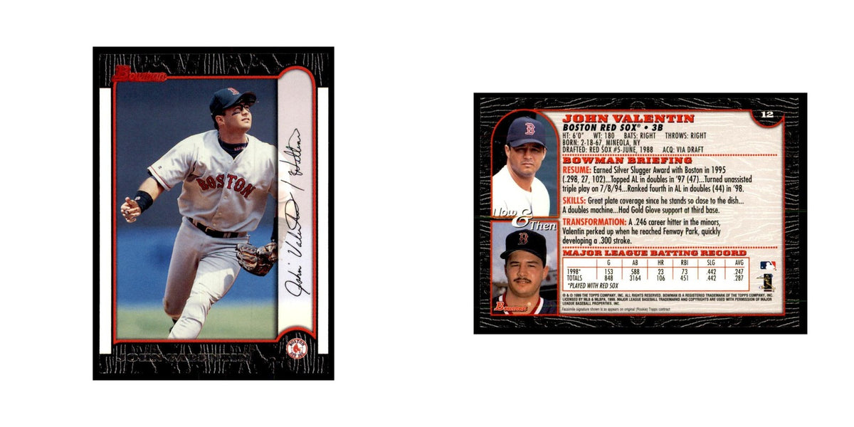 1999 Bowman John Valentin Baseball Cards #12