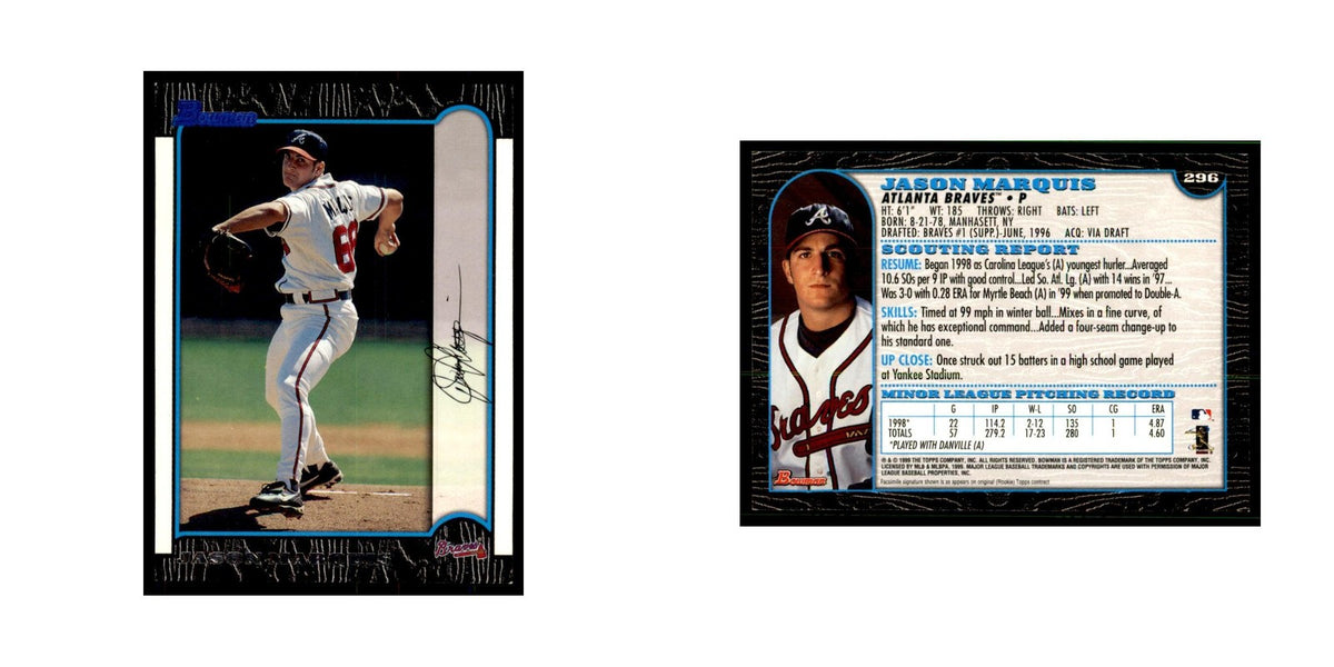1999 Bowman Jason Marquis Baseball Cards #296