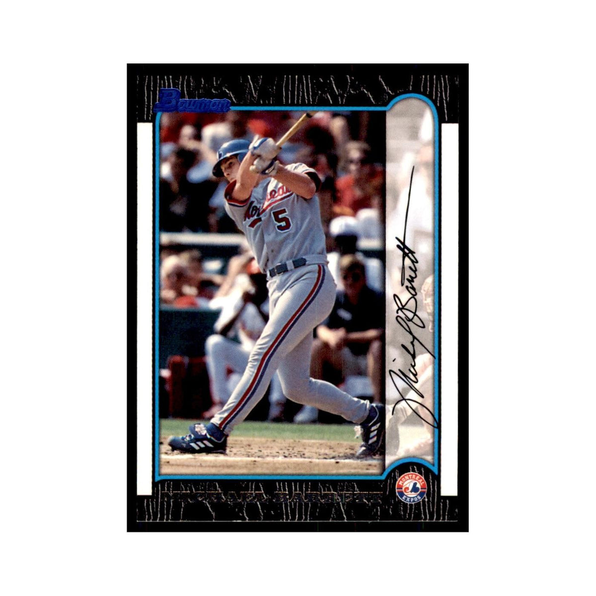 1999 Bowman Michael Barrett Baseball Cards #123
