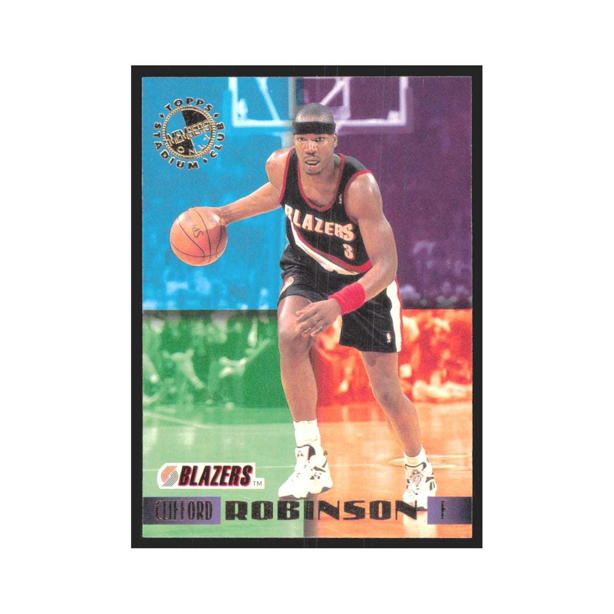 1995 Stadium Club Members Only Clifford Robinson Blazers #38
