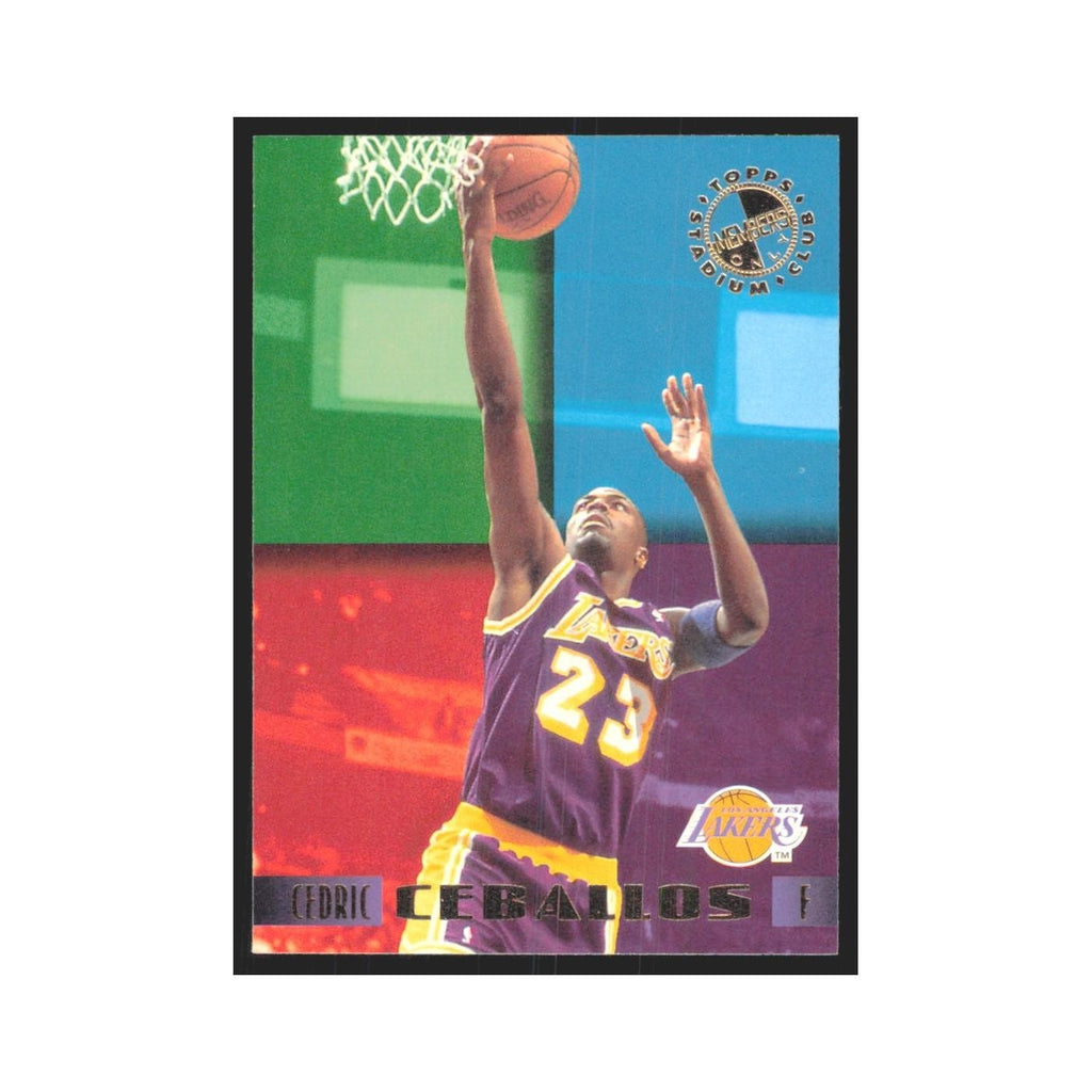 1995 Stadium Club Members Only Cedric Ceballos Lakers #39