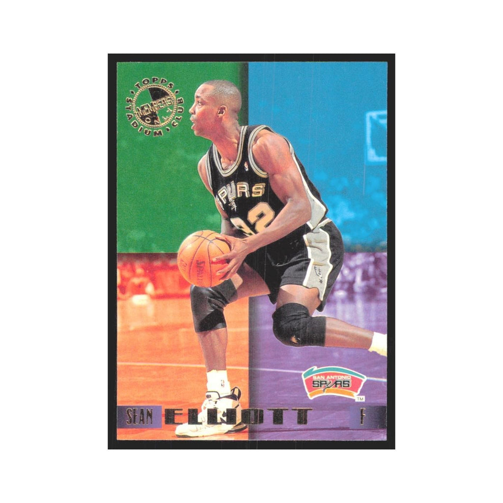 1995 Stadium Club Members Only Sean Elliott Spurs #27