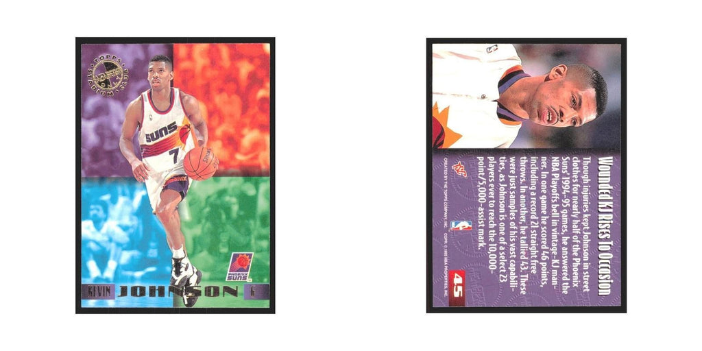 1995 Stadium Club Members Only Kevin Johnson Suns #45