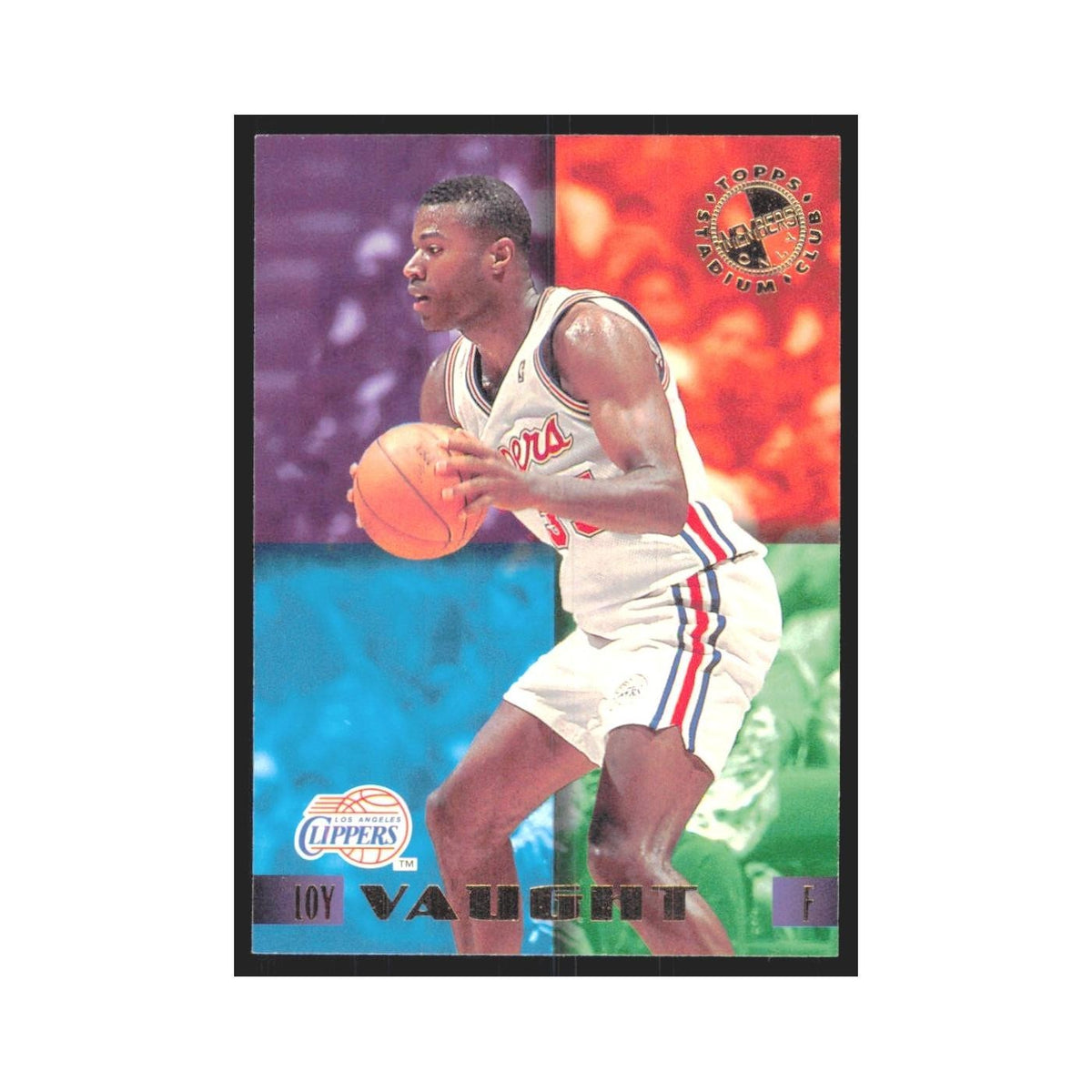 1995 Stadium Club Members Only Loy Vaught Clippers #41