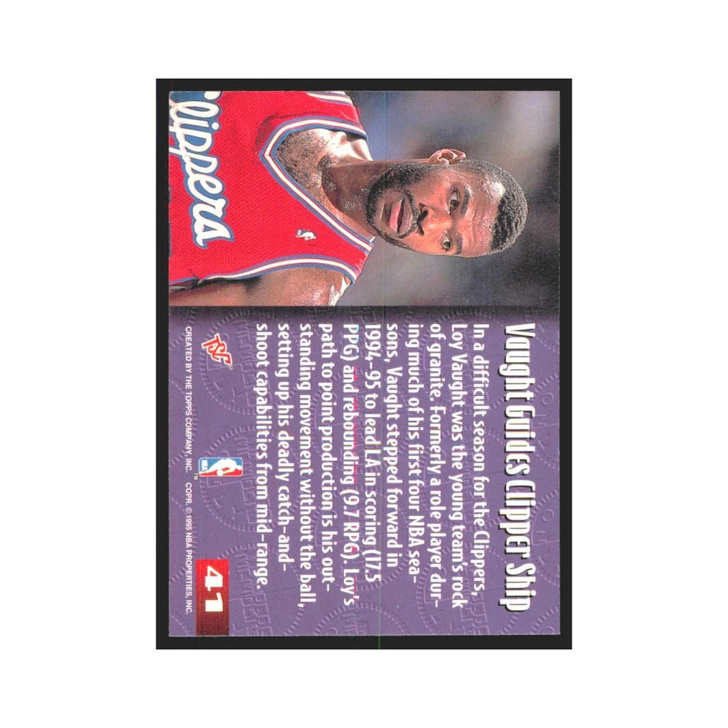 1995 Stadium Club Members Only Loy Vaught Clippers #41