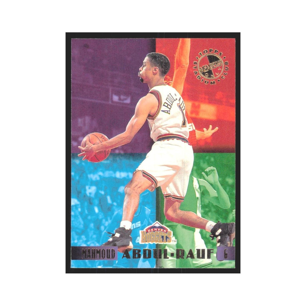 1995 Stadium Club Members Only Mahmoud Abdul-Rauf Nuggets #33